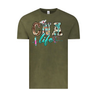 Vintage Olive western nurse cna life Vintage Tee - BarkalooDesign