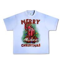Grape Ice merry clucking christmas rooster Urban Heavy Tee - BarkalooDesign