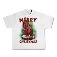 Lunar Rock merry clucking christmas rooster Urban Heavy Tee - BarkalooDesign