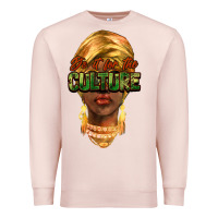 Pale Pink do it for the culture Premium Sweatshirt - NancyCooperArtShop