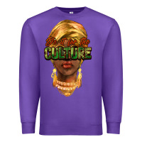 Purple do it for the culture Premium Sweatshirt - NancyCooperArtShop