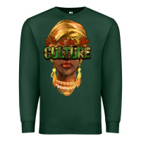 Sports Green do it for the culture Premium Sweatshirt - NancyCooperArtShop