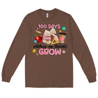 100 Days Of Watching My Students Grow Long Sleeve Tee | Teevron