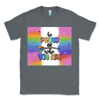 Charcoal Heather be proud of who you are Classic Tee - MaliasSmallBusiness
