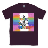 Plum be proud of who you are Classic Tee - MaliasSmallBusiness