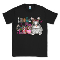 Black Little Miss Cotton Tail Classic Tee - CowhideDigitalArt