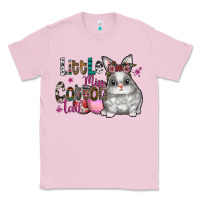 Bubblegum Pink Little Miss Cotton Tail Classic Tee - CowhideDigitalArt