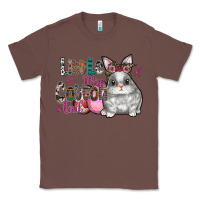 Chestnut Little Miss Cotton Tail Classic Tee - CowhideDigitalArt