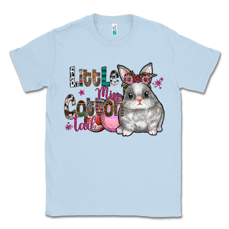 Little Miss Cotton Tail Classic Tee by CowhideDigitalArt | Teevron