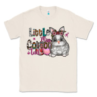 Natural Little Miss Cotton Tail Classic Tee - CowhideDigitalArt