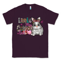 Plum Little Miss Cotton Tail Classic Tee - CowhideDigitalArt
