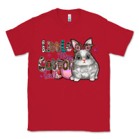 Red Little Miss Cotton Tail Classic Tee - CowhideDigitalArt