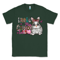 Sports Green Little Miss Cotton Tail Classic Tee - CowhideDigitalArt