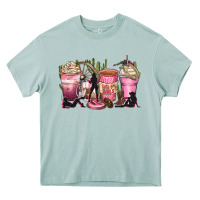 Arona let's go girls coffee cups Heavy Core Tee - Zillion Design Studio