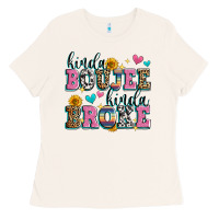 Bone kinda boujee kinda broke Ladies Tee - Zillion Design Studio