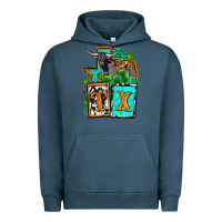 Pigment Midnight Navy tx texas Urban Hoodie - OliviaCreatesArt