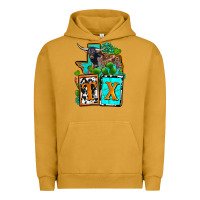 Pigment Peanut Butter tx texas Urban Hoodie - OliviaCreatesArt