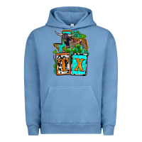 Pigment Pebble Blue tx texas Urban Hoodie - OliviaCreatesArt