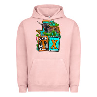 Pigment Salmon tx texas Urban Hoodie - OliviaCreatesArt