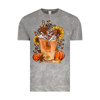 Cloud Rock pumpkin spice ice latte Vintage Tee - Jasminsmagicworld