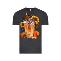 Vintage Black pumpkin spice ice latte Vintage Tee - Jasminsmagicworld