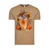 Vintage Coffee pumpkin spice ice latte Vintage Tee - Jasminsmagicworld