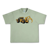 Oil Green Skidders Urban Heavy Tee - LillyAllenDesigns
