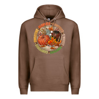 Chestnut Bonfires flannels smores campfires pumpkin Premium Hoodie - NancyCooperArtShop