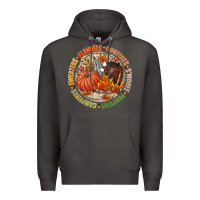 Smoke Bonfires flannels smores campfires pumpkin Premium Hoodie - NancyCooperArtShop