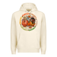 Tofu Bonfires flannels smores campfires pumpkin Premium Hoodie - NancyCooperArtShop