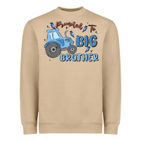 Mushroom promoted to big brother Heavyweight Sweatshirt - MaliasSmallBusiness