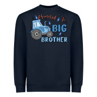 Navy promoted to big brother Heavyweight Sweatshirt - MaliasSmallBusiness
