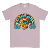 Lilac cowboy boots and hat rainbow Classic Tee - AdoDesignShop