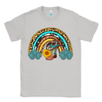 Moon Dust cowboy boots and hat rainbow Classic Tee - AdoDesignShop