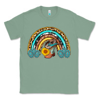 Sage cowboy boots and hat rainbow Classic Tee - AdoDesignShop