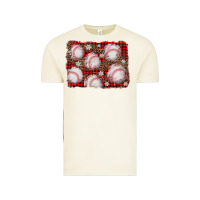 Vintage Arctic baseball christmas background Vintage Tee - AdoDesignShop