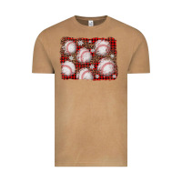 Vintage Camel baseball christmas background Vintage Tee - AdoDesignShop