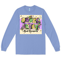 Colony Blue booze beads Long Sleeve Tee - MaliasSmallBusiness