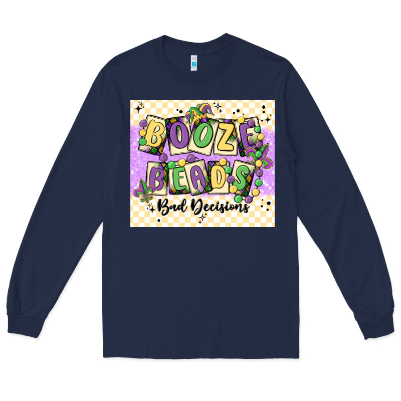 Booze Beads Long Sleeve Tee by MaliasSmallBusiness | Teevron