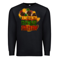 Black juneteenth celebrate freedom Premium Sweatshirt - NancyCooperArtShop