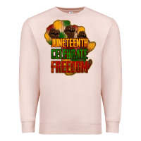 Pale Pink juneteenth celebrate freedom Premium Sweatshirt - NancyCooperArtShop