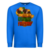 True Royal juneteenth celebrate freedom Premium Sweatshirt - NancyCooperArtShop