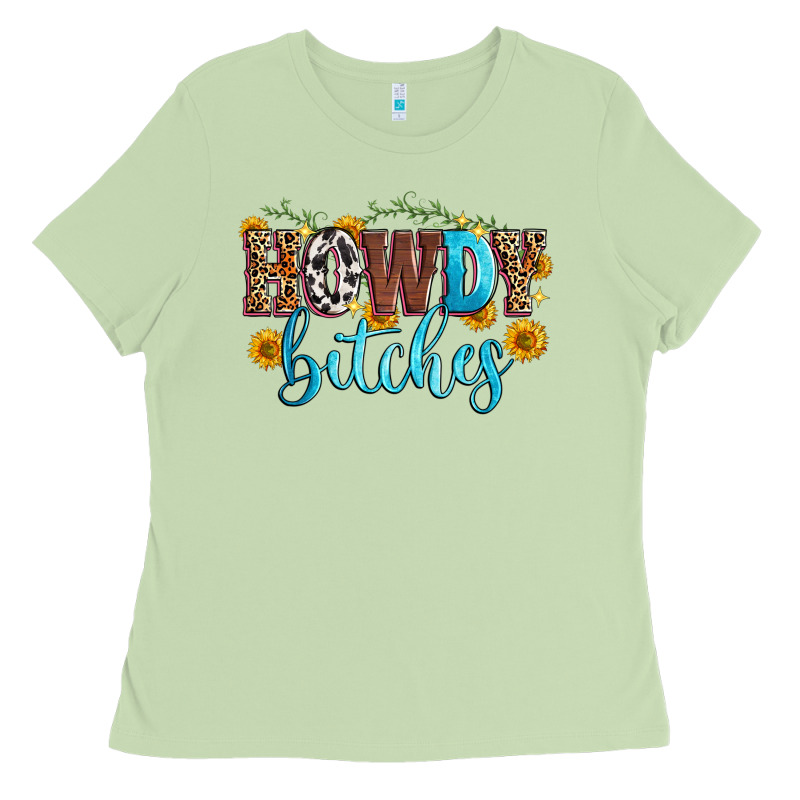 Howdy Bitches Ladies Tee by Zillion Design Studio | Teevron