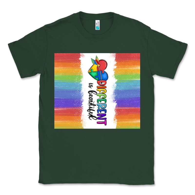 Different Is Beautiful Classic Tee by MaliasSmallBusiness | Teevron