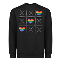 Black pride tic tac toe Heavyweight Sweatshirt - MaliasSmallBusiness