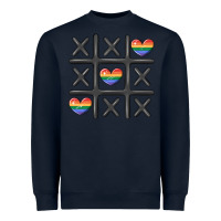 Navy pride tic tac toe Heavyweight Sweatshirt - MaliasSmallBusiness