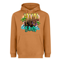 Meerkat Mama bear summer Heavyweight Hoodie - NancyCooperArtShop