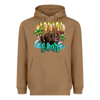 Toasted Coconut Mama bear summer Heavyweight Hoodie - NancyCooperArtShop