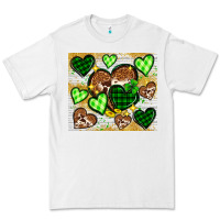 White St. Patrick's Day hearts tumbler Premium Tee - Neo Western