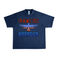 Navy let's go brandon thunderbird Urban Heavy Tee - Jasminsmagicworld